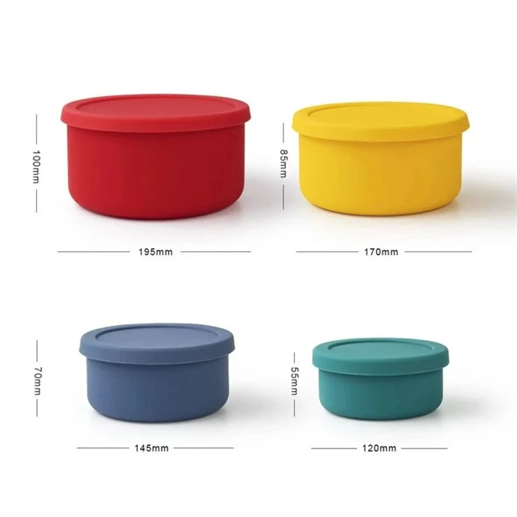 Portable Silicone Lunch Box